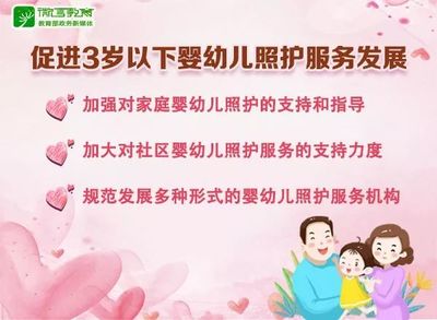 定了！國辦發文，今后3歲以下嬰幼兒照護服務將迎來大變化